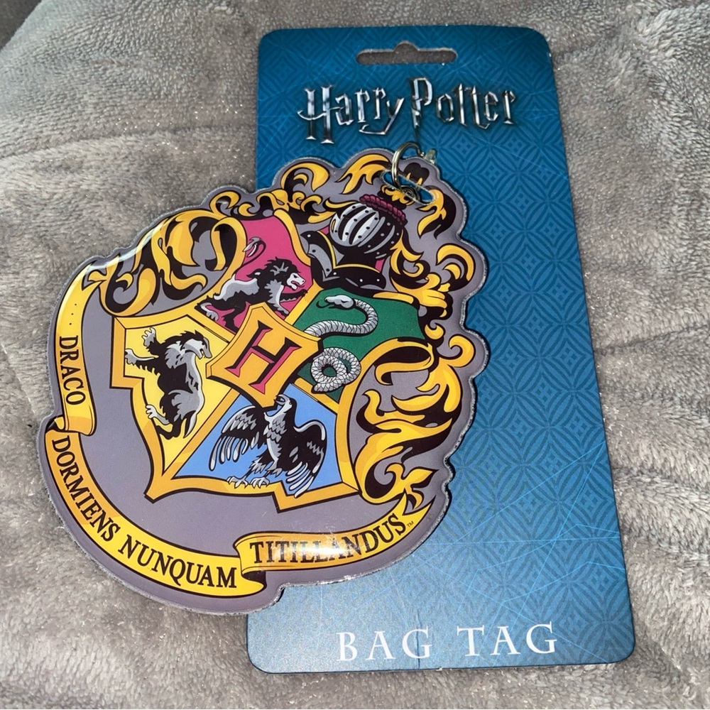 Harry‎ Potter Gryffindor Crest Bag Travel Tag New